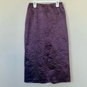 Erika Cavallini purple midi skirt